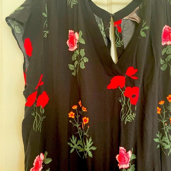 H&M poppy floral jumpsuit - Picture 1 of 6